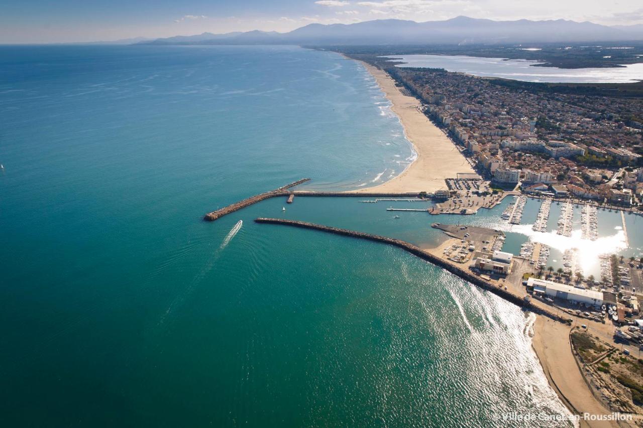 "Chill" Magnifique Vue Sur La Mer Et Le Port Au Coeur De La Ville En Premiere Ligne Canet-en-Roussillon Exteriér fotografie
